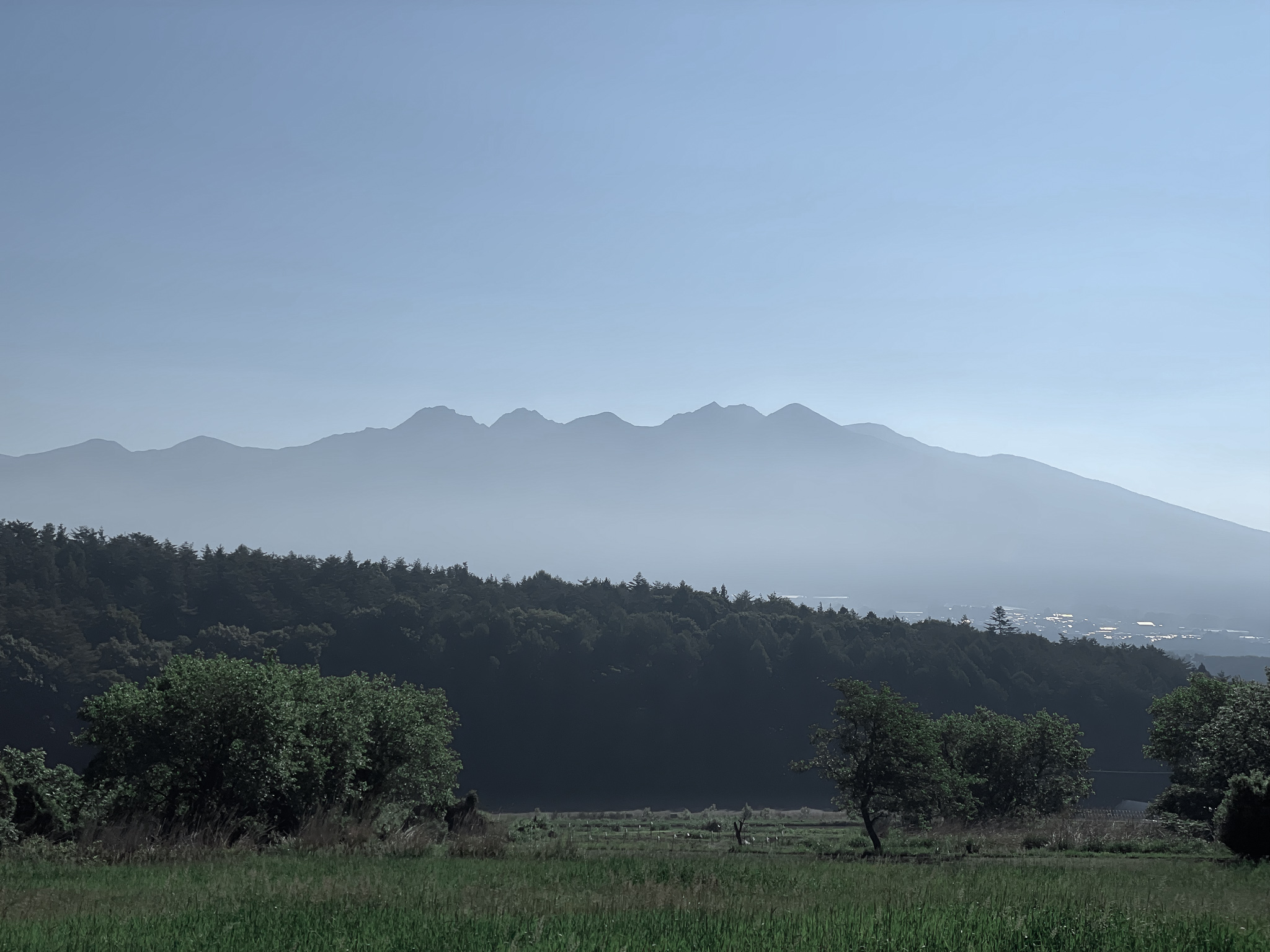 八ヶ岳の風景